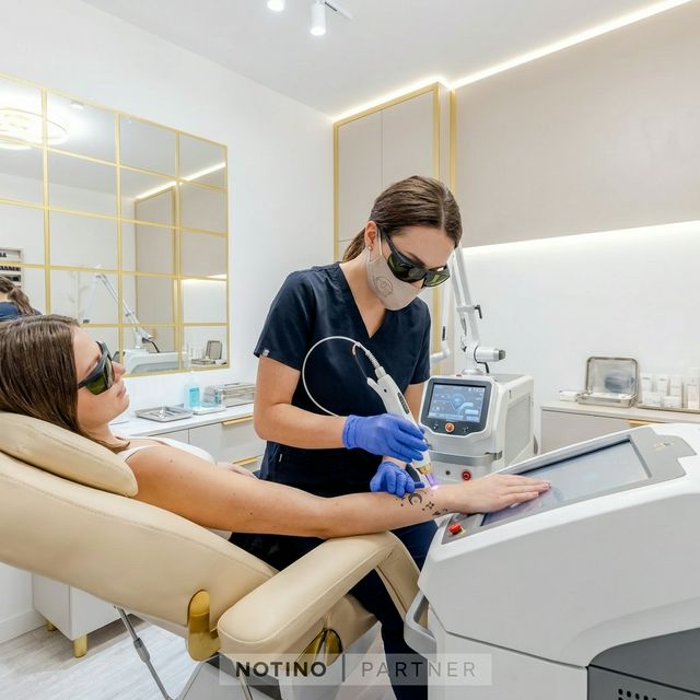 Scoatere tatuaje cu laser salon București