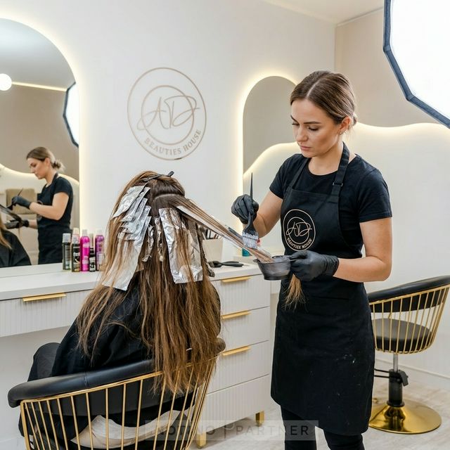 Vopsit păr și Baleyage București - Salon Coafură Beauties House